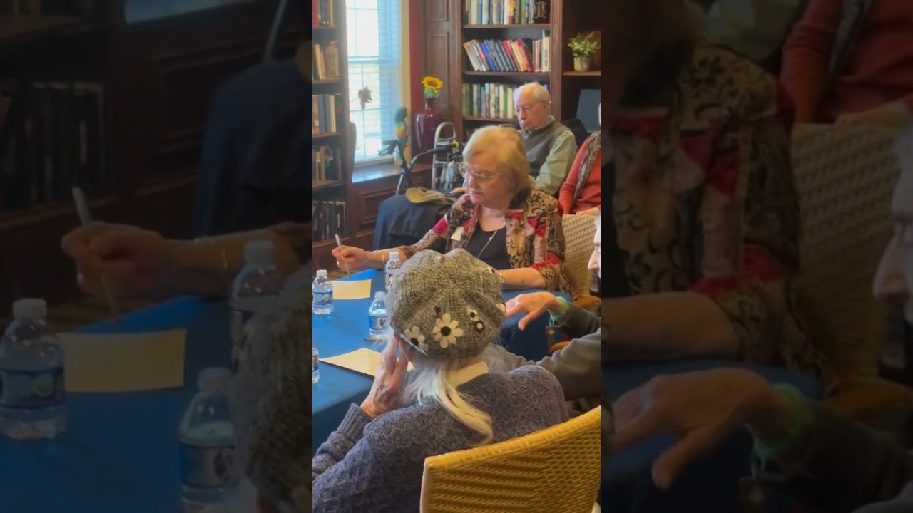 Atria's social media post from our set - Bingo Babes & TV Tunes at Atria (March 2025)