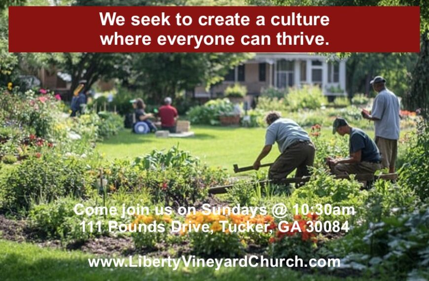 We seek to create a culture where everyone can thrive