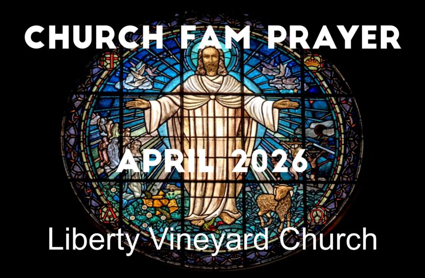 Church Fam Prayer (April 2026)