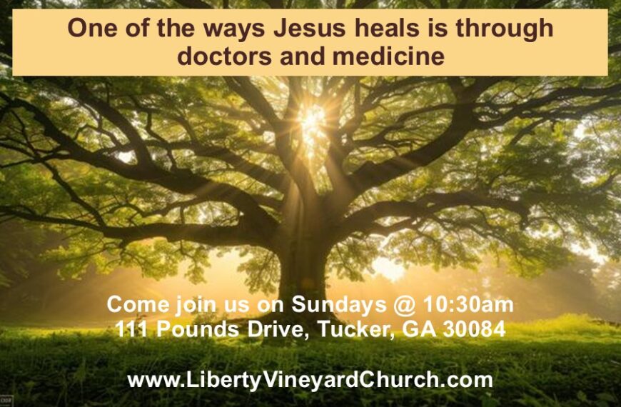 Jesus heals the whole person